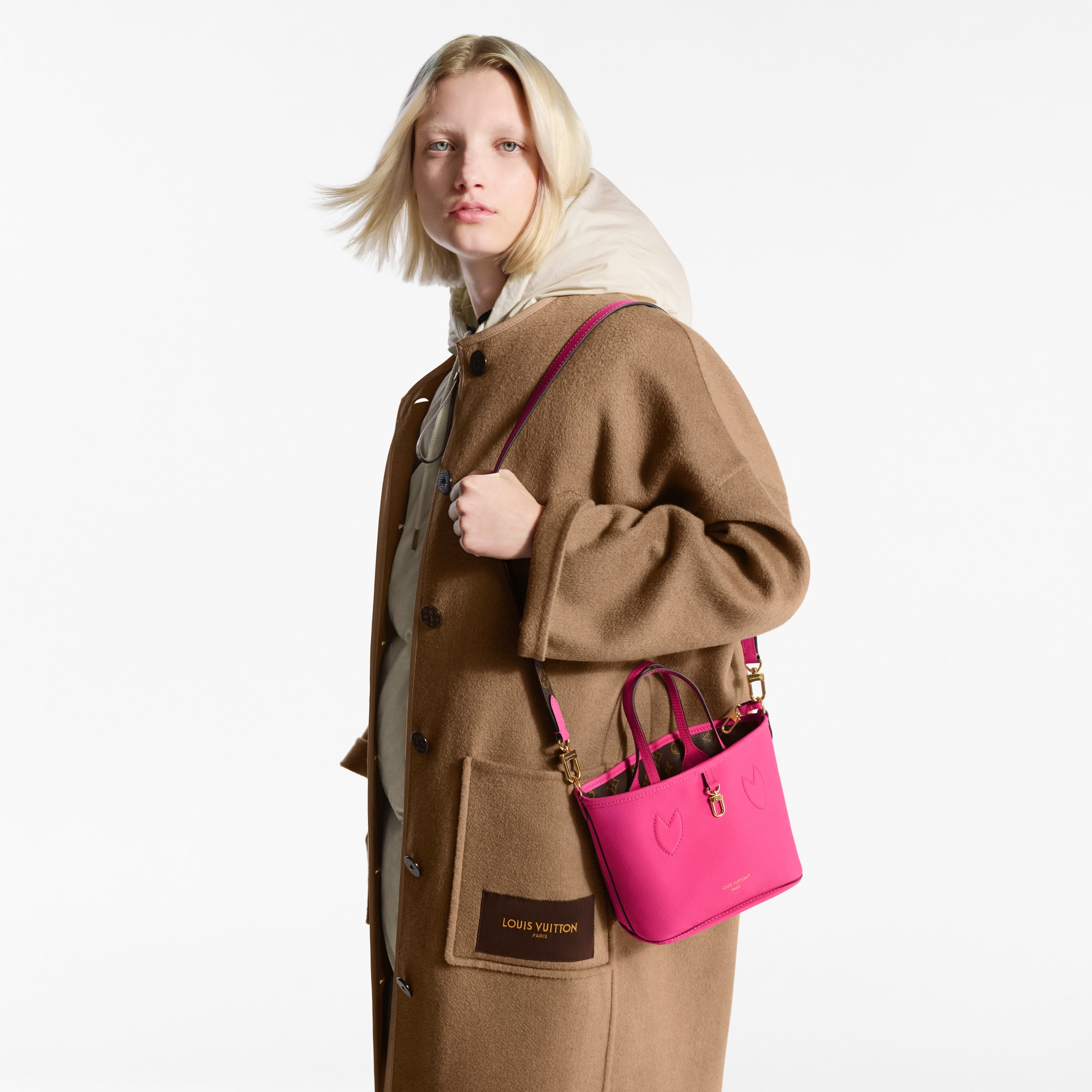 Neverfull BB Bandouliere Inside Out Leather Tote | LOUIS VUITTON ®